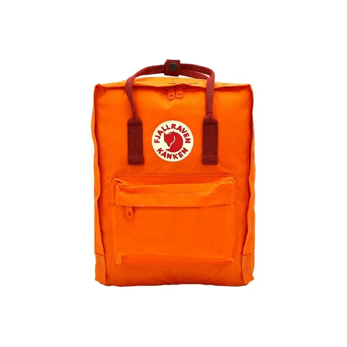 Fjallraven Polyester Backpack Regular Unisex Dark Orange Yellow-0