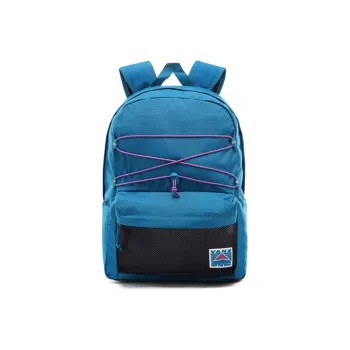 Vans Nylon With Canvas Travel Bags Backpack Unisex Blue