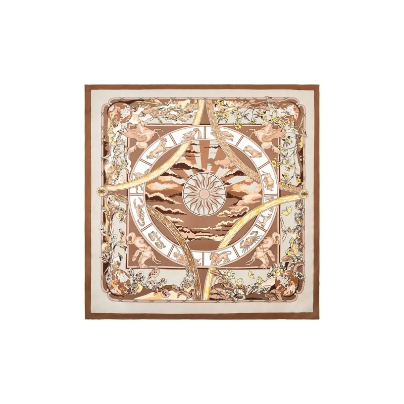 WENSLI Silk Scarves Women's-1