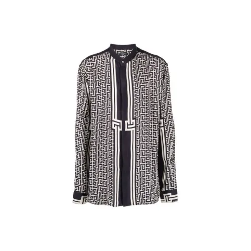 BALMAIN Shirts Men Black