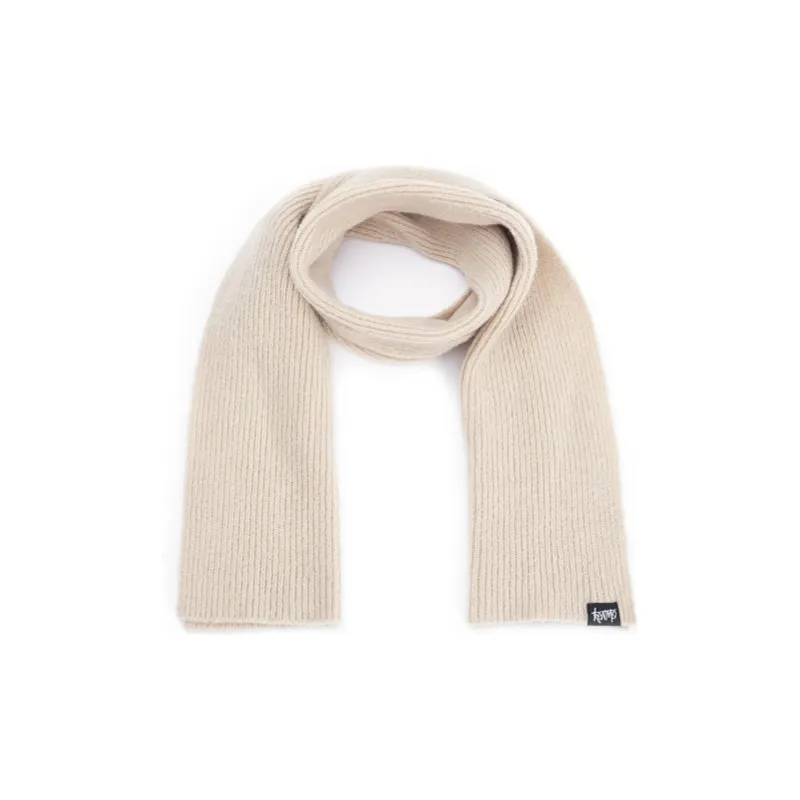 KENMO Knit Scarves Unisex Black/Khaki/Green-11