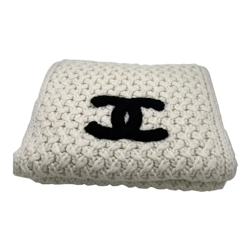 CHANEL Knit Scarves Women's