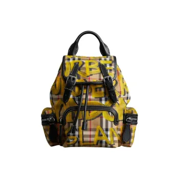 Burberry Leather Backpack Regular Women's Brown