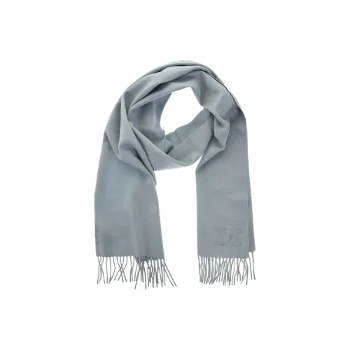 MaxMara Knit Scarves Women's Light Blue