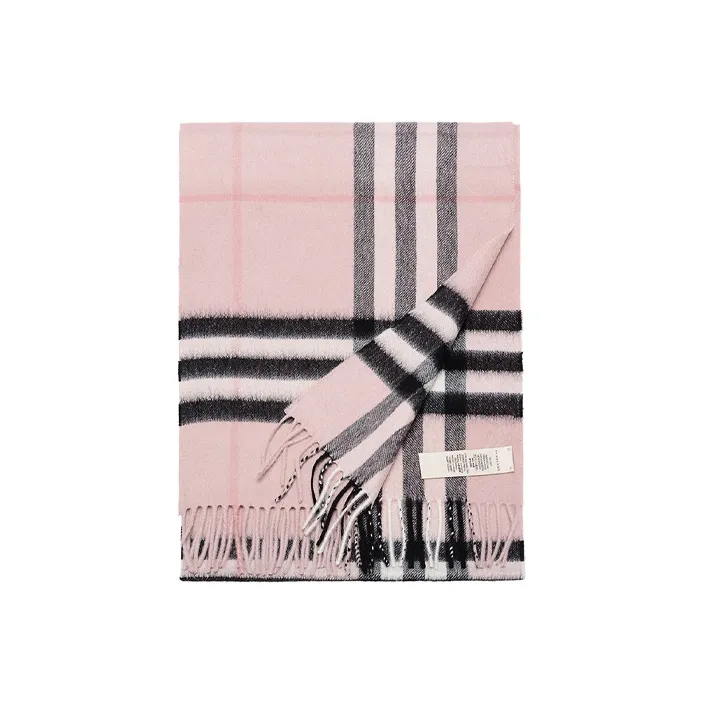 Burberry Knit Scarves Women's Gray Rose-2