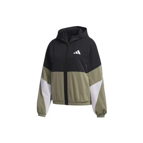 Adidas Jackets Women's Black/Green