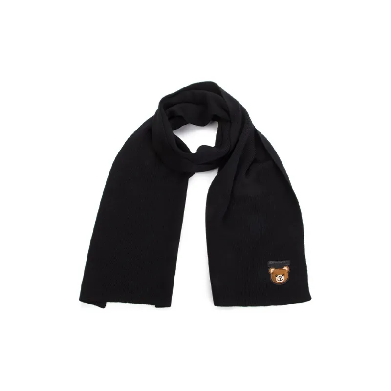 MOSCHINO Shawls Unisex Black-2