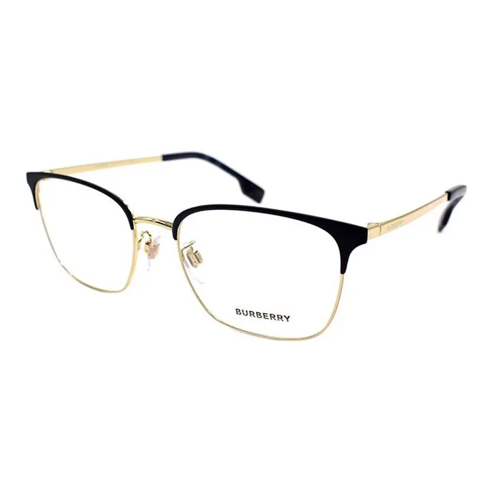 Burberry Eyeglass Frames Men Black/Light Gold-1