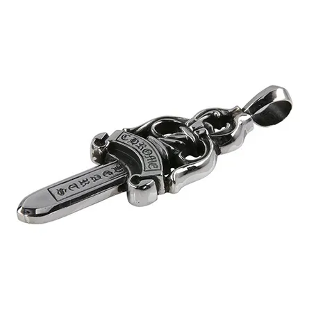 Chrome Hearts 925 Sterling Silver Pendants Unisex-4