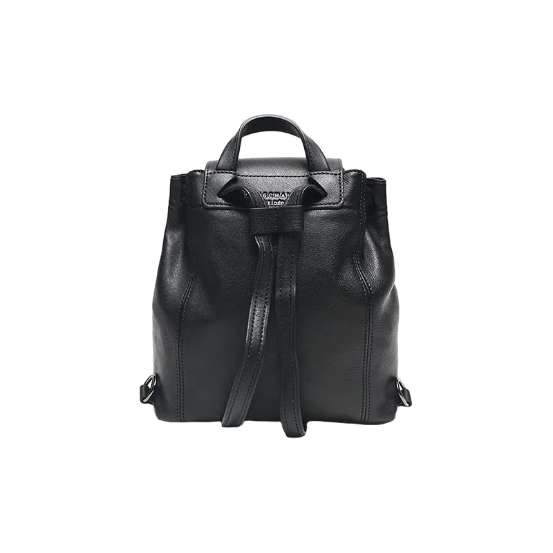 LONGCHAMP Sheepskin Backpack Mini Women's Black-3