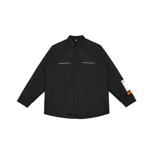 HERON PRESTON Shirts Men Black