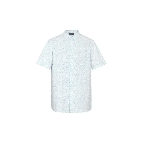 LOUIS VUITTON New Quarterly Products Of LV Shirts Men Light Blue