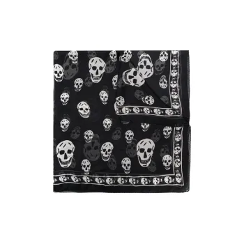 Alexander McQueen Skull Printed Scarf
