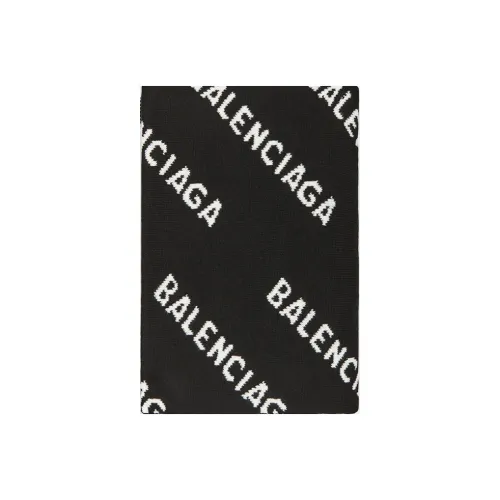 Balenciaga All Over Logo Scarf