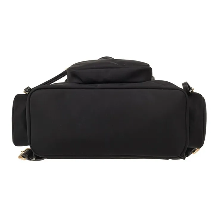 MICHAEL KORS Abbey Nylon Backpack Medium Size Women's Black-5