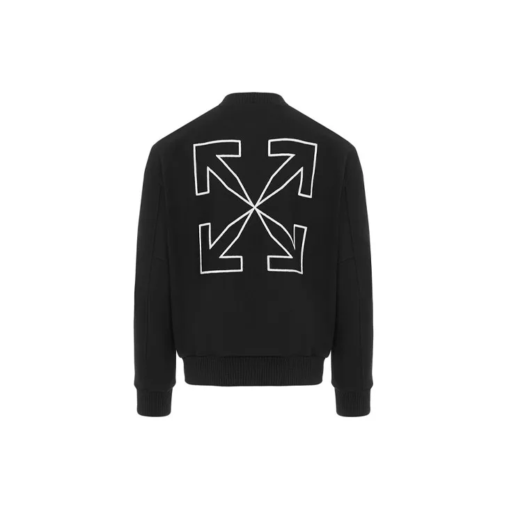 OFF WHITE Arrows Varsity Jacket-1