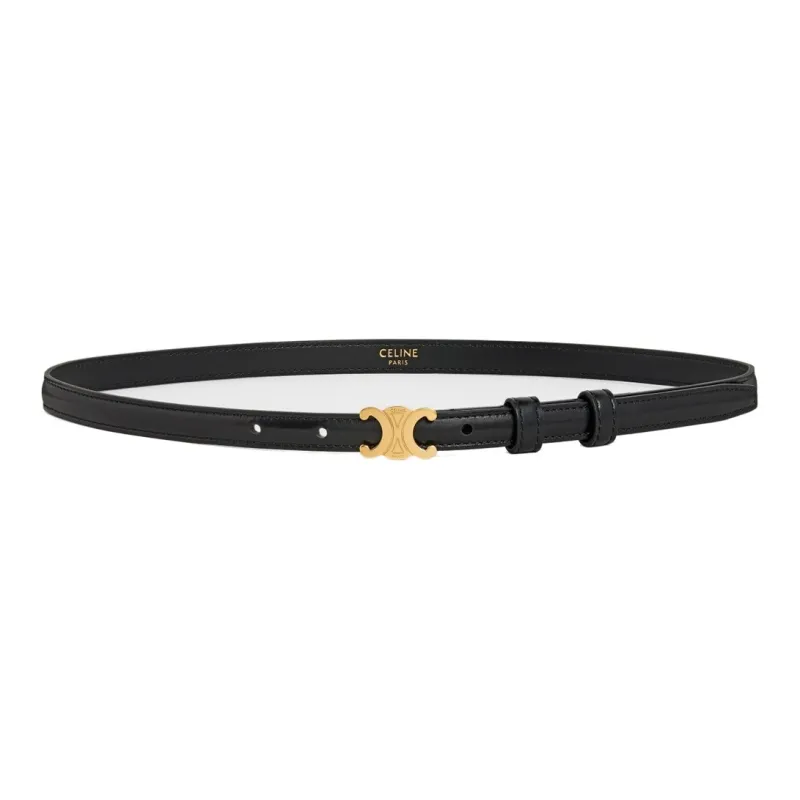 CELINE Small Triomphe Belt In Alligator-1