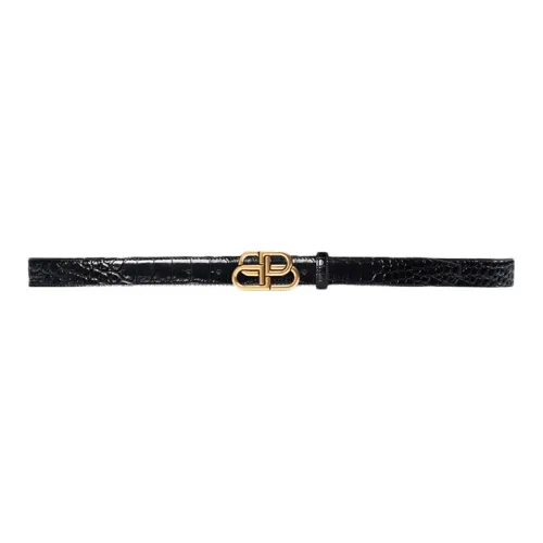 Balenciaga Leather Belts Unisex