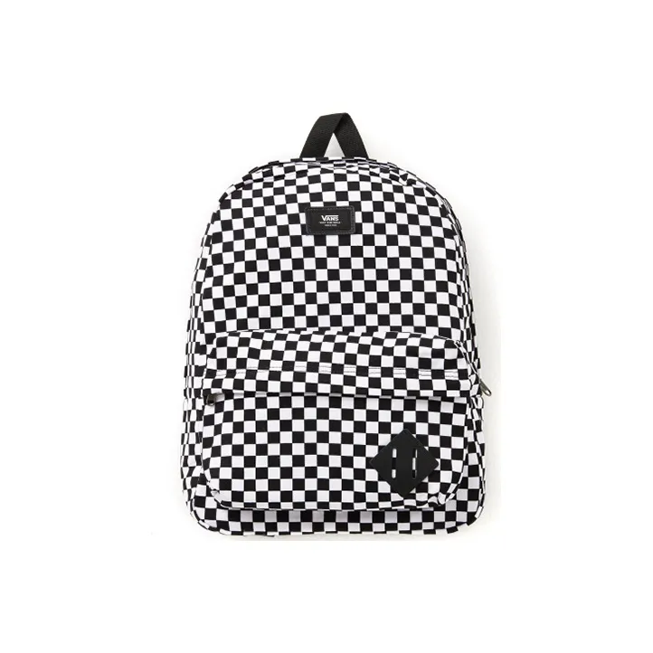 Vans Backpacks Black White-0
