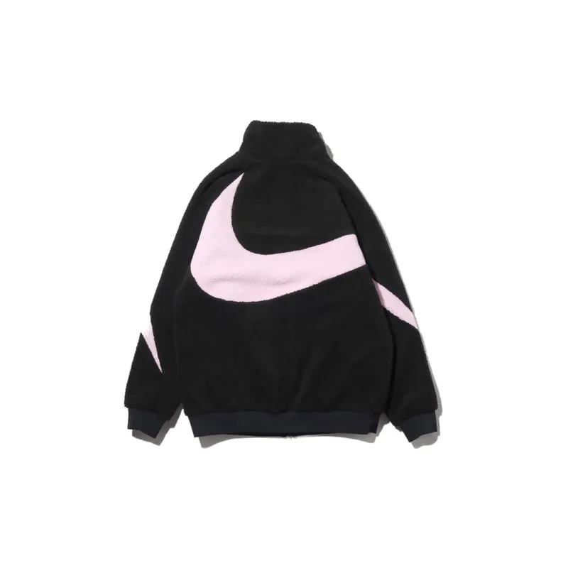 Nike Women's Big Swoosh Reversible Boa Jacket Asia Sizing-1