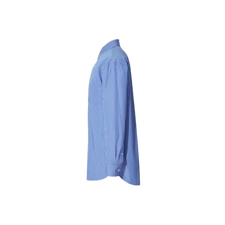 Jil Sander X UNIQLO Jil Sander Collaboration Shirts Men Royal Blue-2