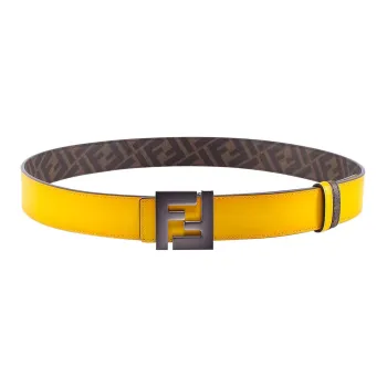 Fendi Logo Plaque Reversible Belt