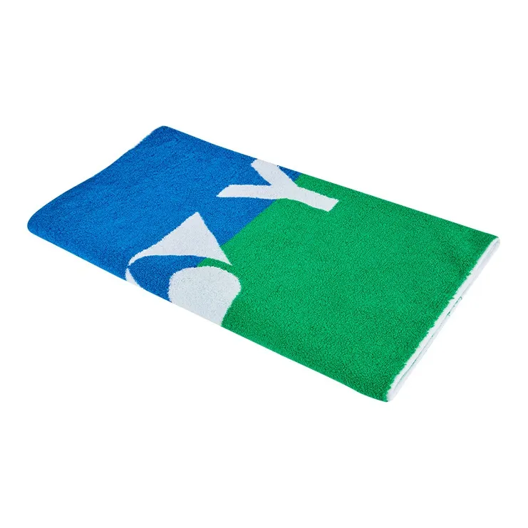 YONEX Sports Towels Blue Green Cotton Unisex-4
