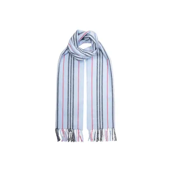 Burberry Knit Scarves Men Blue