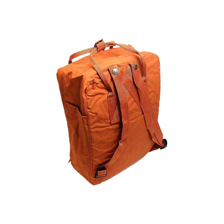 Fjallraven Vinylon Backpack Large Size Unisex Pumpkin-2