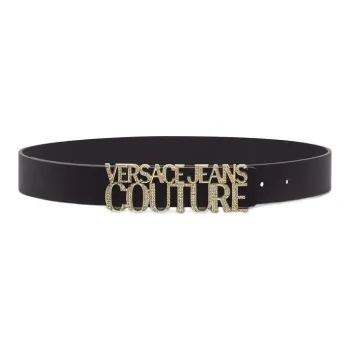 VERSACE JEANS COUTURE Leather Belts Women's Black