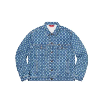 Supreme 100 Dollar Bill Trucker Jacket - POIZON