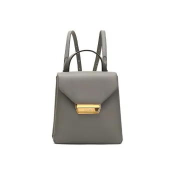 PRADA Cow Leather Backpack Women's Marble Color