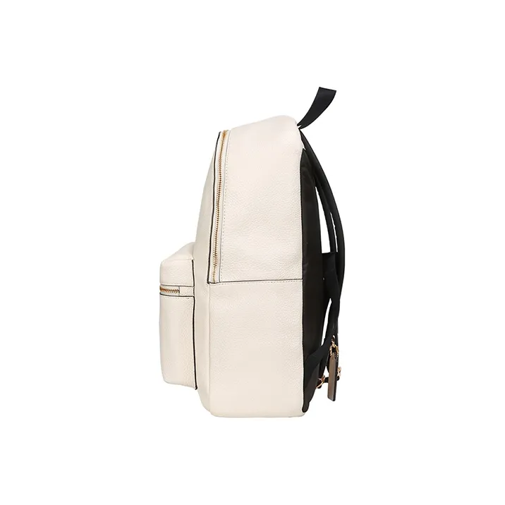 COACH Charlie Leather Backpack Large Size Women's White-2