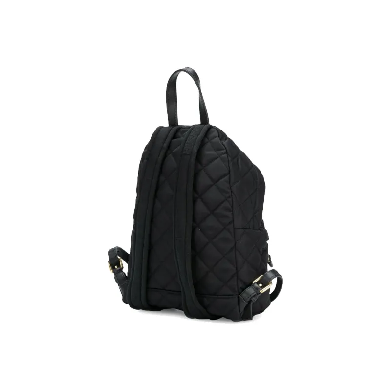 MOSCHINO Logo Patch Quilted Backpack-1