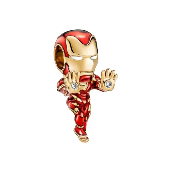 Pandora 14K Rose Gold Pendants Unisex Red