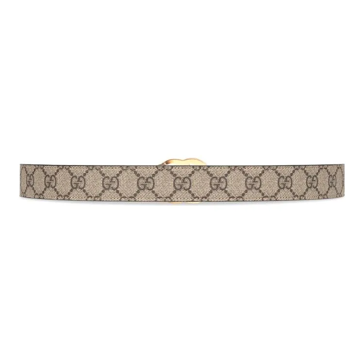GUCCI Gg Marmont Reversible Belt Gg Supreme-2