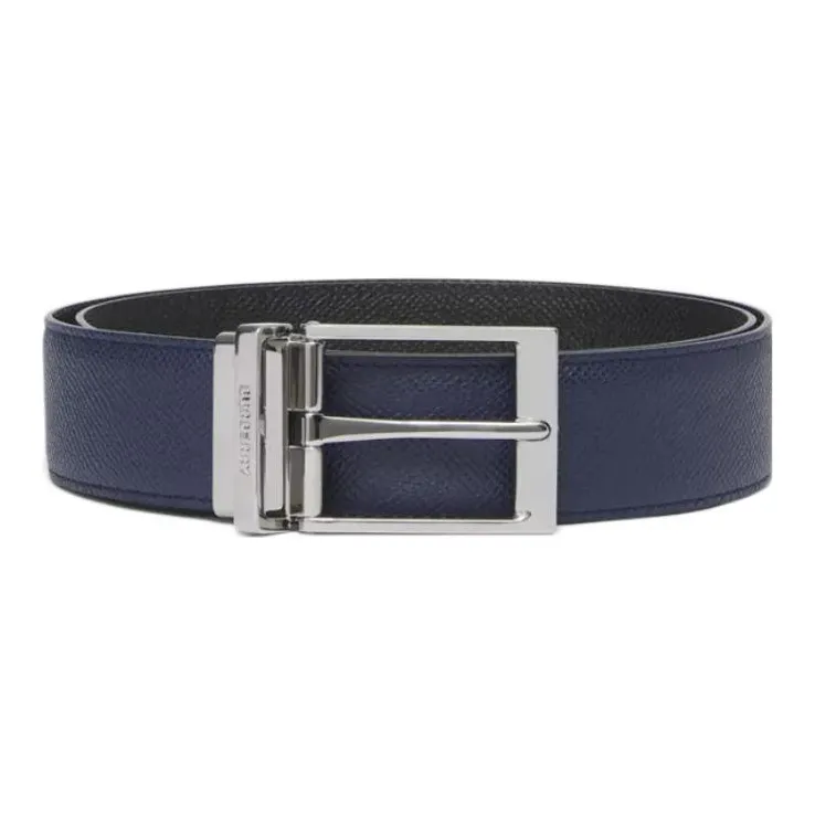 Burberry Reversible Grainy Leather Belt-1