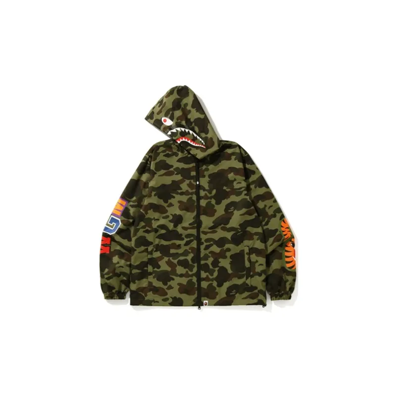 Bape 1st Camo Shark Wgm Hoodie Jacket-1