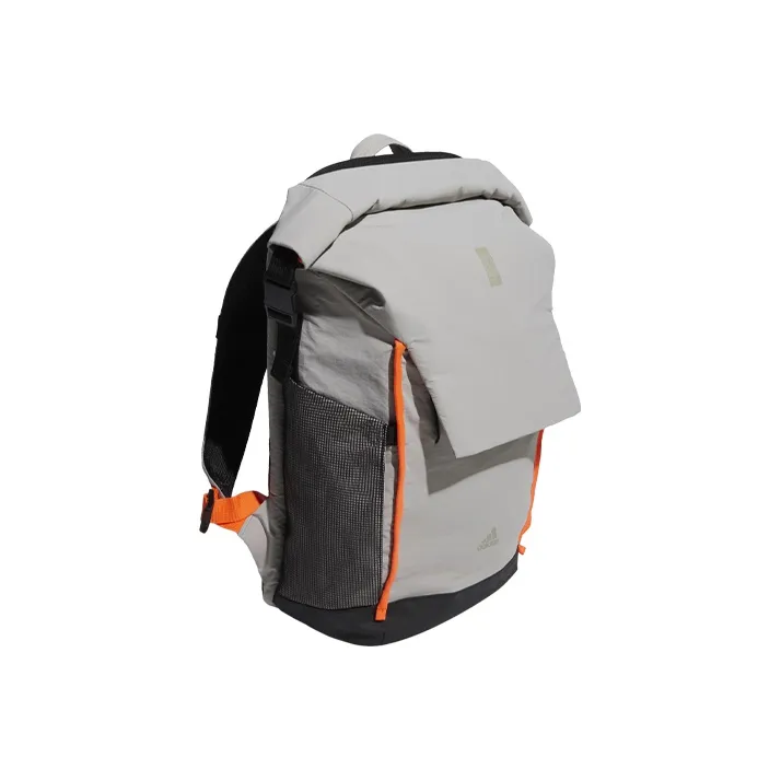 Adidas Polyester Sports Backpack Double-Shoulder Backpack Regular Unisex Metal Gray-1