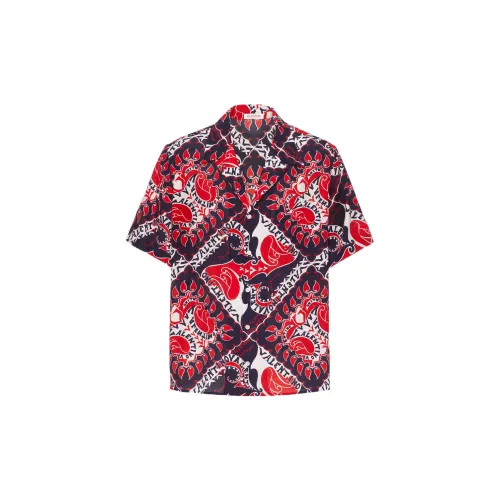 Valentino Shirts Men Red