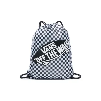 Vans Polyester Backpack Regular Unisex Black White