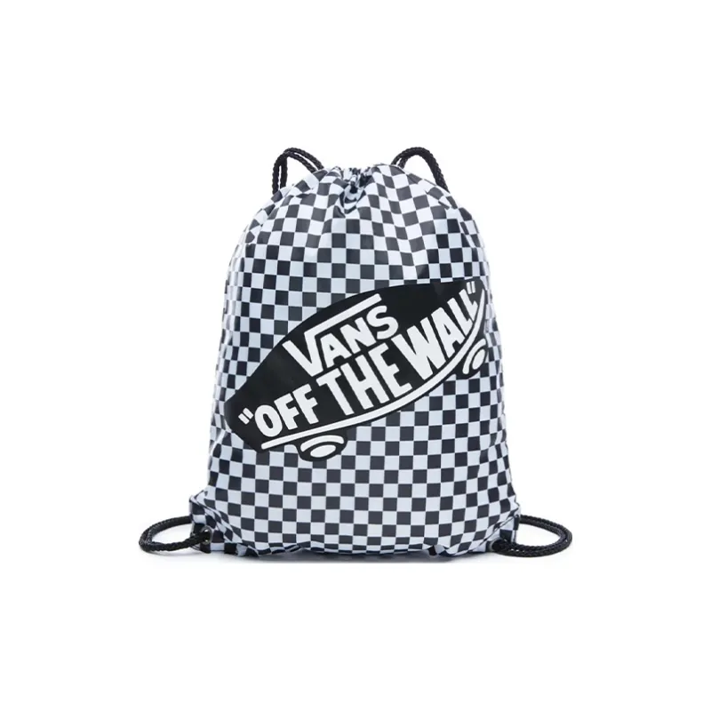 Vans Polyester Backpack Regular Unisex Black White-0