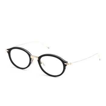 THOM BROWNE Eyeglass Frames Unisex Black