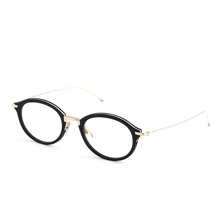 THOM BROWNE Eyeglass Frames Unisex Black-0