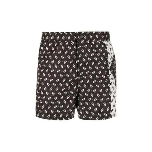 KENZO Swimming Shorts Men Black/White