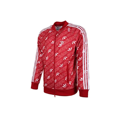 Adidas Originals MONOGRAM TT Jacket Men's Red-2