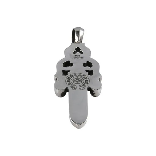 Chrome Hearts 925 Sterling Silver Pendants Unisex-5