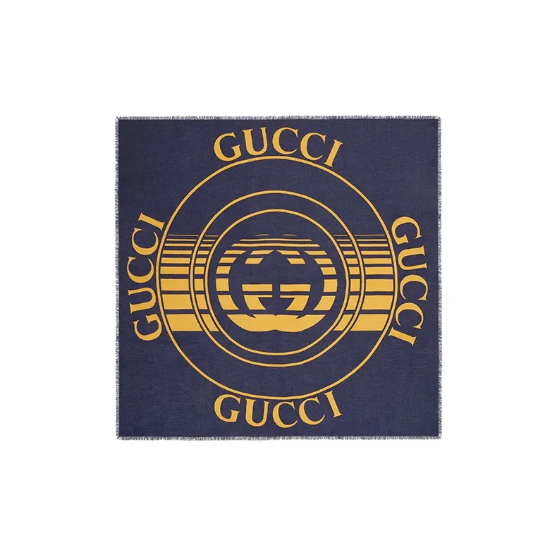 GUCCI Shawls Men Blue-0