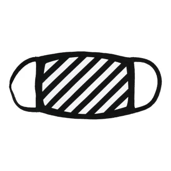 OFF WHITE Diag Face Mask SS19