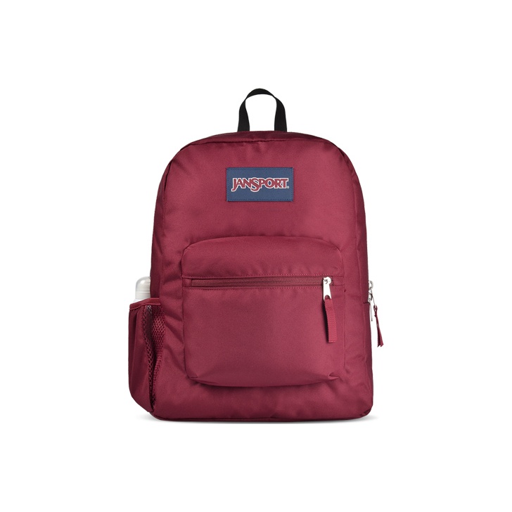 bebcdrshop trends burgundy jansport backpack POIZON